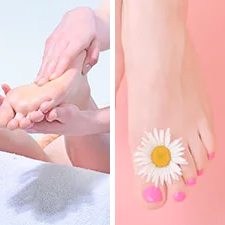 Pretty Feet with Peel and Polish Pedicure from Beauty at Home by Georgina